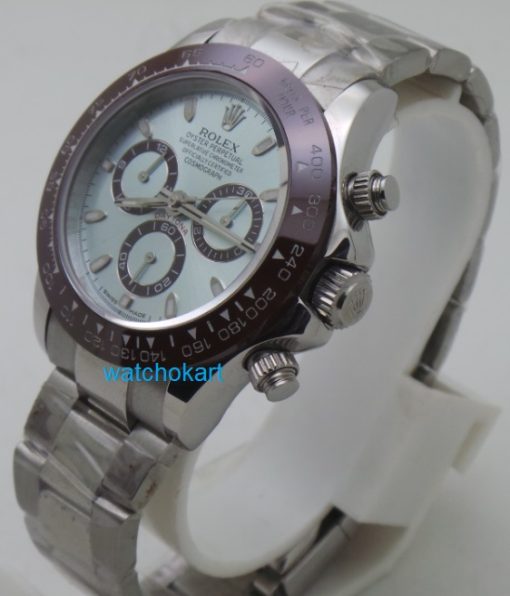 Rolex Oyster Perpetual Daytona Cosmograph Swiss ETA Automatic 4130 Valjoux Movement Watch - Image 3