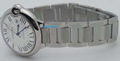 Cartier Ballon Bleu de Steel Swiss ETA Valjoux 7750 Movement Watch - Image 6