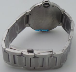 Cartier Ballon Bleu de Steel Swiss ETA Valjoux 7750 Movement Watch - Image 7