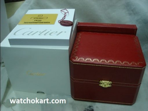 Cartier Ballon Bleu de Steel Swiss ETA Valjoux 7750 Movement Watch - Image 9