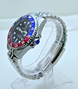 Rolex GMT Master Pepsi Edition Jubilee Bracelet Swiss Automatic Watch - Image 3