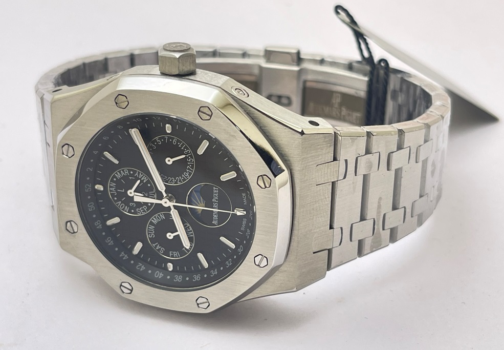Audemars Piguet Royal Oak Perpetual Calendar Black Swiss Automatic Watch