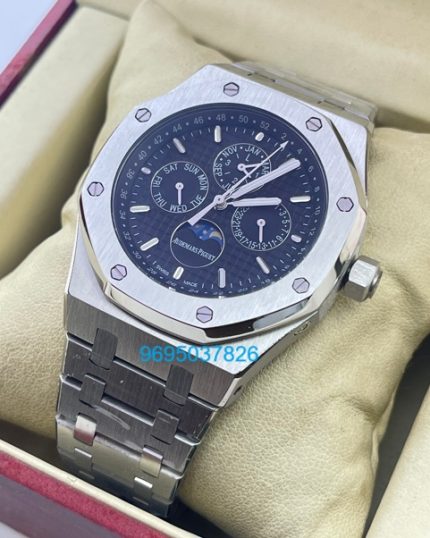 Audemars Piguet Royal Oak Perpetual Calendar Black Swiss Automatic Watch
