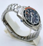 Omega Seamaster Planet Ocean Master Chronometer Chronograph Black Watche - Image 4