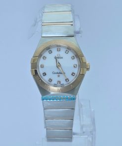 Omega Constellation Diamond Mark Mother Of Pearl Dial Ladies Watch