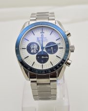 Omega Eyes On Star Silver Snoopy Award 50th Anniversary Limited Edition Steel Watch - Image 2