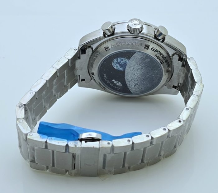 Omega Eyes On Star Silver Snoopy Award 50th Anniversary Limited Edition Steel Watch - Image 6