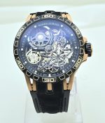 Roger Dubuis Aventador Black Rubber Strap Swiss Automatic Watch - Image 2