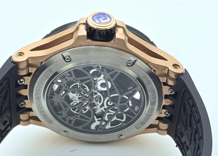 Roger Dubuis Aventador Black Rubber Strap Swiss Automatic Watch - Image 7