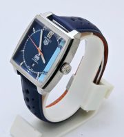 Tag Heuer Monaco X Gulf Blue Special Edition Swiss Automatic Watch - Image 3
