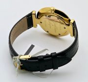 Longines La Grande Classique Ultra Slim Stick Mark Gold Leather Strap Watch - Image 6