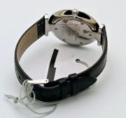 Longines La Grande Classique Ultra Slim Roman Mark Steel Leather Strap Watch - Image 6