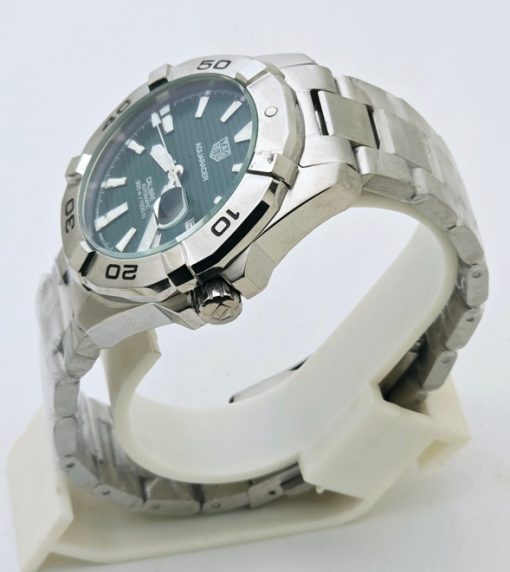 Tag Heuer Aquaracer Calibre 5 Green Steel Swiss Automatic Watch - Image 3