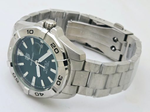 Tag Heuer Aquaracer Calibre 5 Green Steel Swiss Automatic Watch - Image 5
