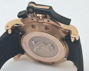 Graham Chronofighter Oversize Blue Rubber Strap Watch - Image 7