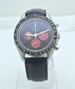 Omega Speedmaster Eyes On The Stars Black Leather Strap watch - Image 2