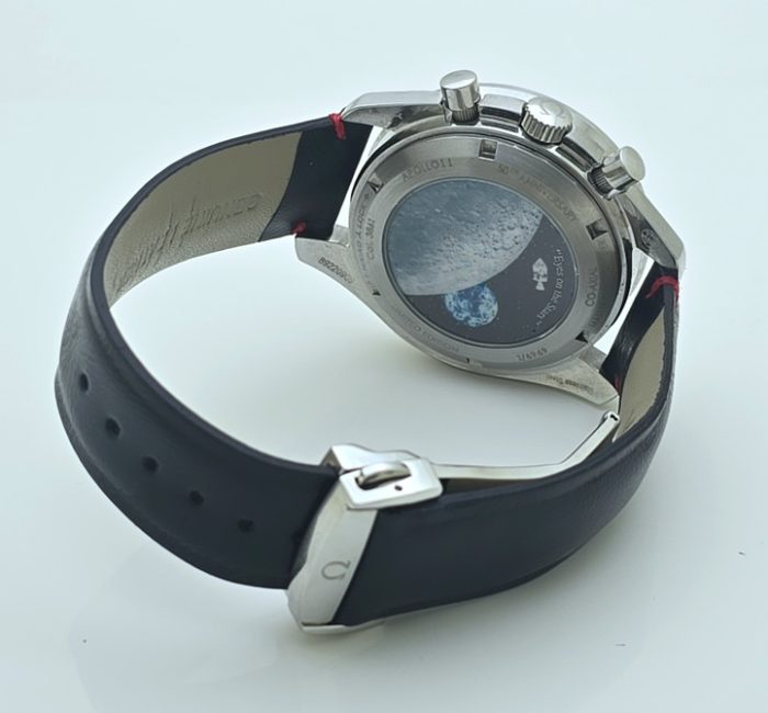 Omega Speedmaster Eyes On The Stars Black Leather Strap watch - Image 6