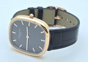 Patek Philippe Golden Ellipse Leather Strap Swiss ETA Valjoux Automatic Watch - Image 6