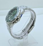 Tag Heuer Aquaracer Calibre 5 Chronograph Green Steel Watch - Image 3