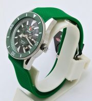 Rado Captain Cook X England Cricket Green Rubber Strap Limited Edition Swiss Automatic Watch - Image 3