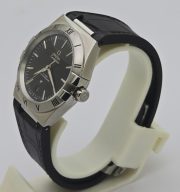 Omega Constellation Steel Black Strap Swiss Automatic Watch - Image 3
