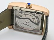 Cartier Tank MC Black Rose Gold Swiss ETA Automatic Watch - Image 7