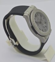 Hublot Big Bang Grey Black Rubber Strap Watch - Image 4