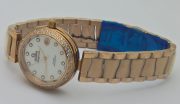Omega Ladymatic Nicole Kidman White Rose Gold Ladies Watch - Image 6