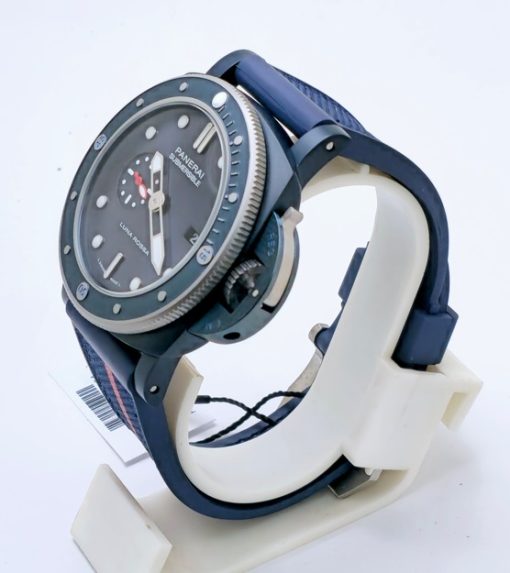 Panerai Submersible Quaranta Quattro Luna Rossa Ti-Ceramitech™ Swiss ETA 2250 Valjoux Movement Automati Watch - Image 3