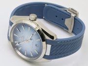 OMEGA SEAMASTER AQUA TERRA STONE BLUE RUBBER STRAP SWISS AUTOMATIC WATCH - Image 5