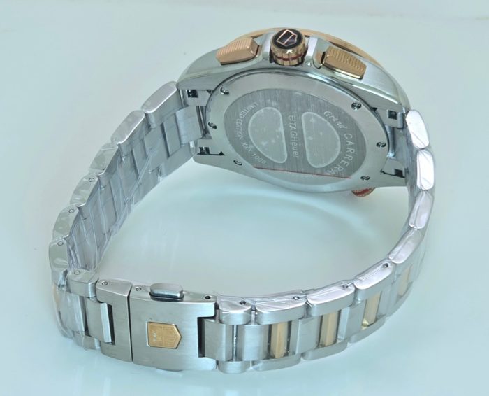 Tag Heuer Grand Carrera Calibre 36 White Dual Tone Watch Watch - Image 5