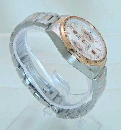 Tag Heuer Grand Carrera Calibre 17 RS 2 Mens Dual Tone Full Steel Watch - Image 4