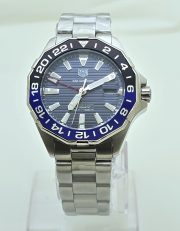 Tag Heuer Aquaracer Professional 300 GMT Blue Swiss Automatic Watch - Image 2