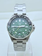 Tag Heuer Aquaracer Professional 300 GMT Green Swiss Automatic Watch - Image 2