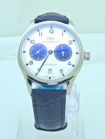 Portuguese Power Reserve White Dial Leather Strap 2 Swiss Automatic