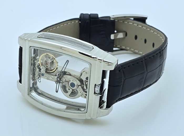 CORUM GOLDEN BRIDGE STEEL AUTOMATIC WINDING WATCH - Image 4