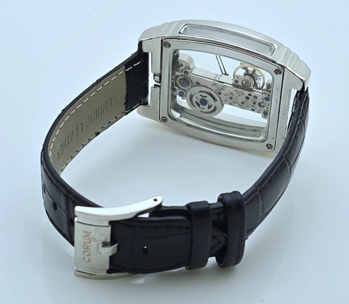 CORUM GOLDEN BRIDGE STEEL AUTOMATIC WINDING WATCH - Image 5