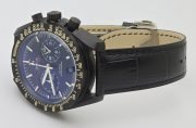 Omega Speedmaster Dark Side of the Moon Black Leather Strap Watch - Image 5