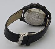 Omega Speedmaster Dark Side of the Moon Black Leather Strap Watch - Image 6
