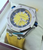 Audemars Piguet Diver Yellow Rubber Strap Swiss Automatic Watch