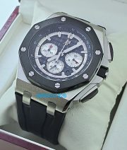 Audemars Piguet Royal Oak Offshore Steel Black Rubber Strap Limited Edition Watch