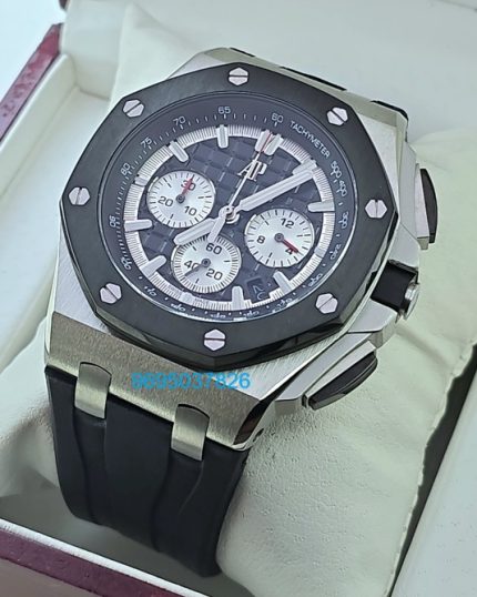 Audemars Piguet Royal Oak Offshore Steel Black Rubber Strap Limited Edition Watch
