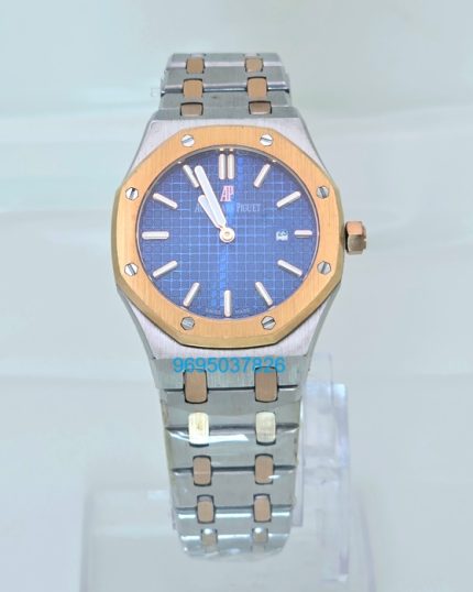 Audemars Piguet Royal Oak Blue Dual Tone Ladies Watch