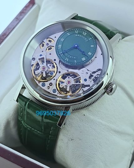 Breguet Tradition Quantième Rétrograde 7597 Green Swiss Automatic Watch