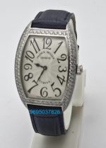 Franck Muller Cintrée Curvex Blue Strap Ladies Watches
