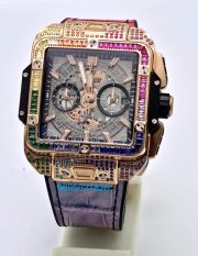 Hublot Square Bang Unico Rainbow Watch