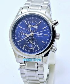 Longines Master Collection Steel Bracelet Blue Swiss Automatic Watch
