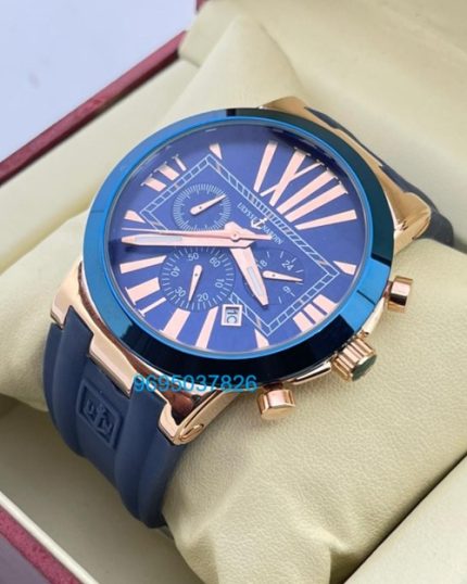 Ulysse Nardin Executive CHRONOGRAPH Blue Rubber Strap Watch