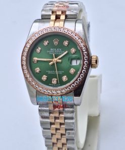 Rolex Datejust Diamond Bezel White Mother Of Pearl