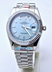 Rolex Day- Date Ice Blue Crystal Diamond